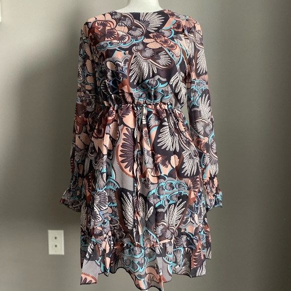 🔹New🔹Paisley Boho Evening Dress - Picture 5 of 10